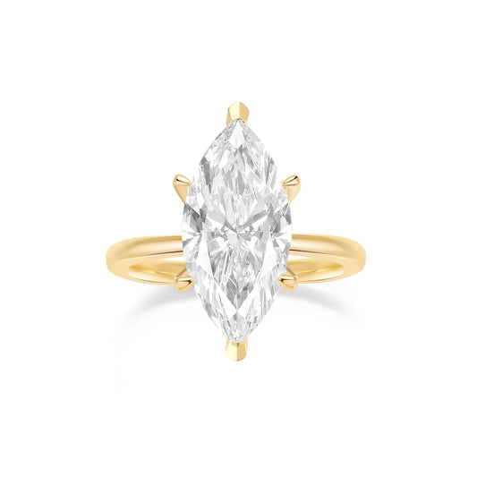 HIDDEN HALO MARQUISE DIAMOND RING