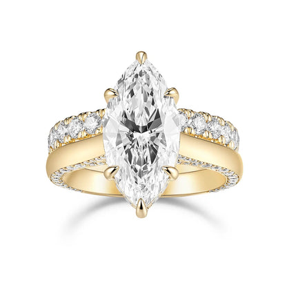 MARQUISE DIAMOND BRIDAL SET